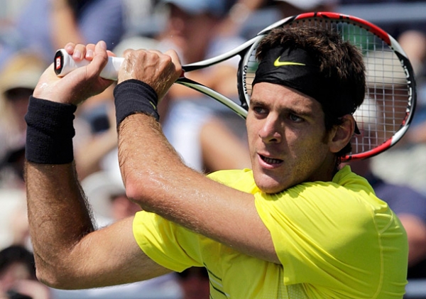 Former U.S. Open champion Juan Martin del Potro hasn't dropped a set through two rounds. 