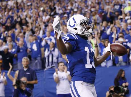  El receptor T.Y. Hilton ingresando a la zona de anotacin Foto: Gettyimages