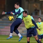 entrenamiento Messi